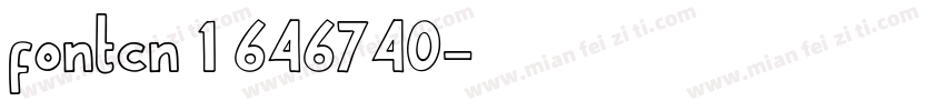 fontcn 1 646740字体转换